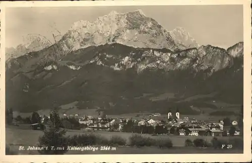 St Johann Tirol Kaisergebirge