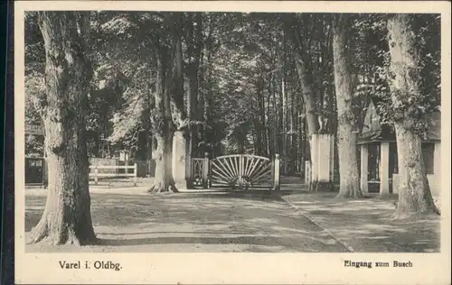 Varel Jadebusen Eingang zum Busch x