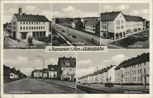 Mittelfeld Mittelfeld Kirche Ruebezahlplatz Garkenburgstrasse * / Hannover /Region Hannover LKR