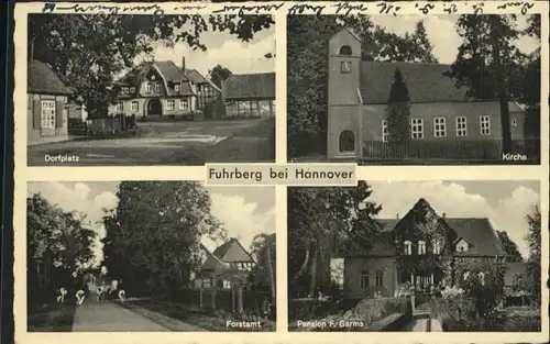 Fuhrberg Dorfplatz Forstamt Pension Garms x