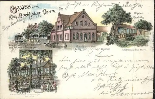 Klein Buchholz Hannover Buchholzer Thurm Gasthaus  x