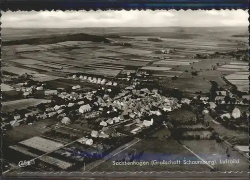 Sachsenhagen Grafschaft Schaumburg Fliegeraufnahme *