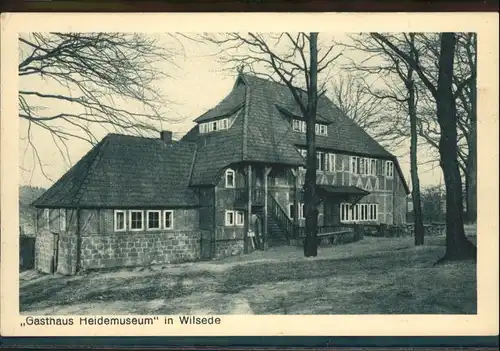 Wilsede Lueneburger Heide Wilsede Gasthaus Heidemuseum * / Bispingen /Soltau-Fallingbostel LKR