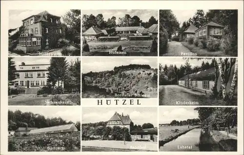 Huetzel Huetzel Hufeisen Kinderheim Sachsenhaus Bahnhof * / Bispingen /Soltau-Fallingbostel LKR