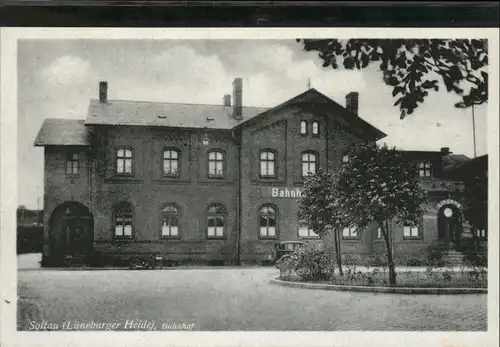 Soltau Lueneburger Heide Bahnhof *