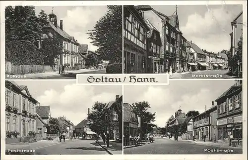 Soltau Hannover Rathaus Marktstrasse Poststrasse  *