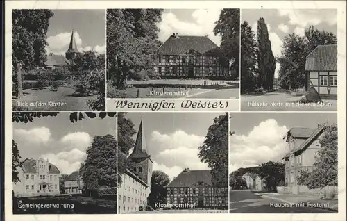 Wennigsen Deister Kloster Huelsebrinkstrasse Postamt *
