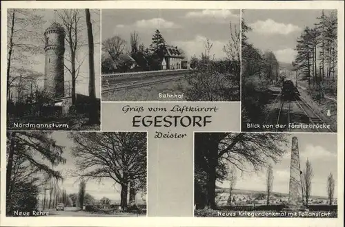 Egestorf Nordheide Egestorf Deister Nordmannsturm Bahnhof Rehre * / Egestorf /Harburg LKR