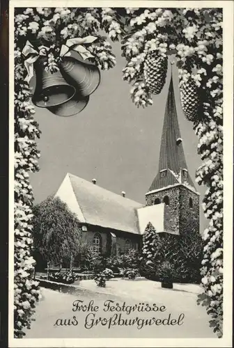 Grossburgwedel Weihnachtskarte Glocke *