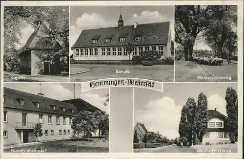Westerfeld Hemmingen Kapelle Schule Rundfunksender Westerfeldweg *