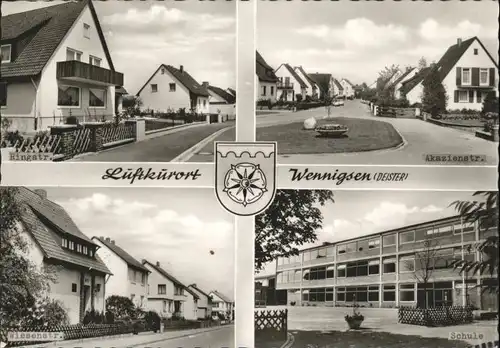 Wennigsen Deister Wappen Akazienstrasse Schule Wiesenstrasse x