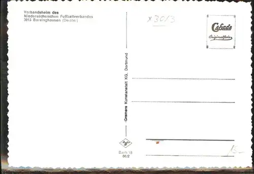 Barsinghausen Deister Verbandsheim Fussballverband Fliegeraufnahme *