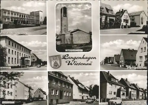 Wiesenau Langenhagen Hannover Wappen Schule Kirche  x