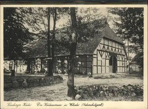 Wilsede Lueneburger Heide Wilsede Lueneburger Heide Heidemuseum * / Bispingen /Soltau-Fallingbostel LKR