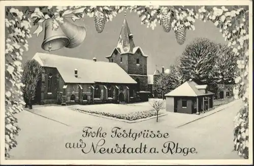 Neustadt Ruebenberge Weihnachtskarte Glocke *