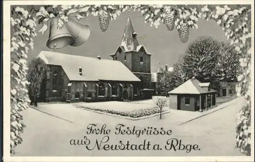 Neustadt Ruebenberge Weihnachtskarte Glocke *