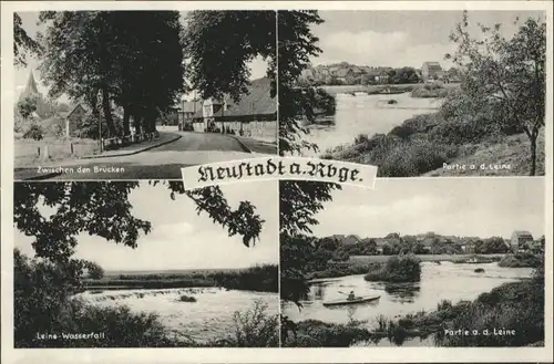 Neustadt Ruebenberge Leine Wasserfall *