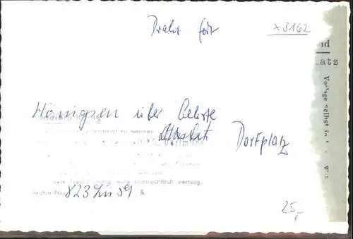 Haenigsen Dorfplatz *