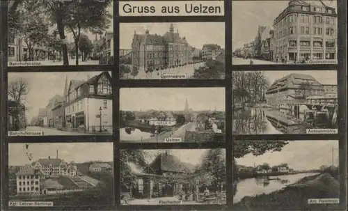 Uelzen Lueneburger Heide Uelzen Bahnhofstrasse fischerhof Gudesstrasse Aussenmuehle x / Uelzen /Uelzen LKR