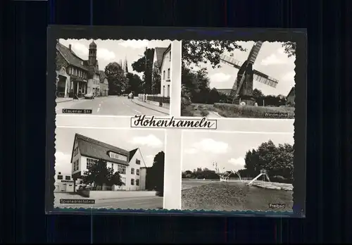 Hohenhameln Clauenerstrasse Windmuehle Spielwarenfabrik Freibad *