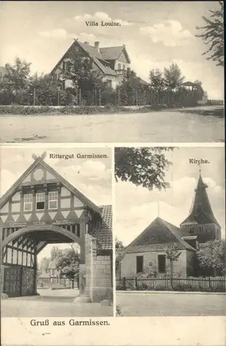 Garmissen-Garbolzum Villa Louise Rittergut Kirche x