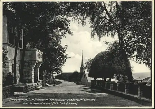 Osterwald Elze Berggasthaus zum Fichtenwirt *