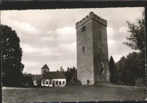 Soehlde Burgruine Wohldenberg Kirche *