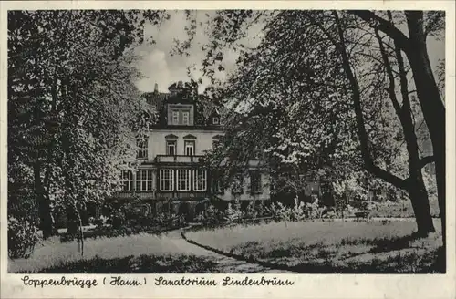 Coppenbruegge Hannover Sanatorium Lindenbrunn *