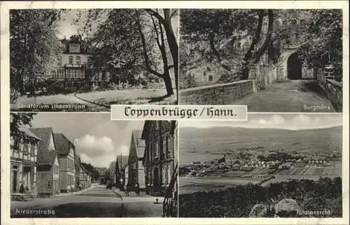 Coppenbruegge Hannover Sanatorium Lindenbrunn Niederstrasse *