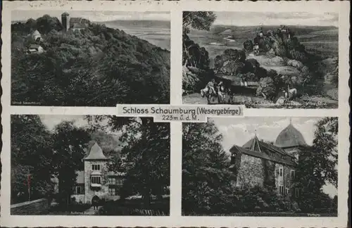 Schloss Schaumburg Wesergebirge  / Rinteln /Schaumburg LKR