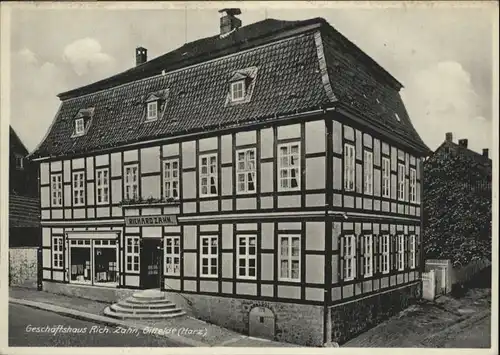 Gittelde Geschaeftshaus R. Zahn *