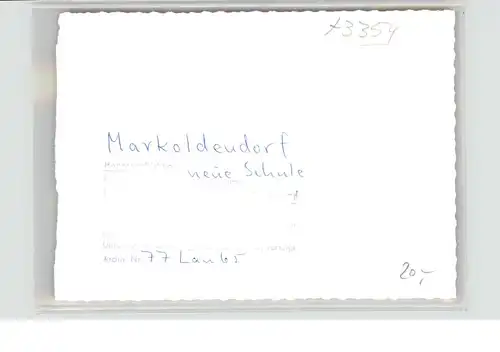 Markoldendorf Schule *