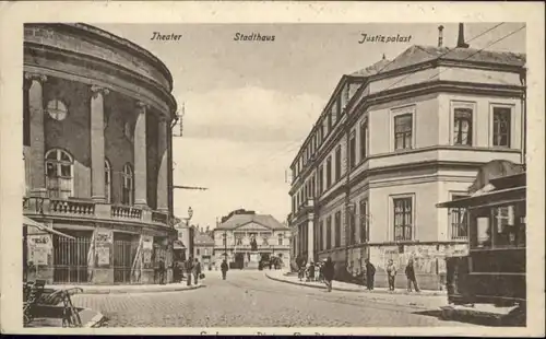 Im Felde [handschriftlich] Theater Stadthaus Justizpalast x