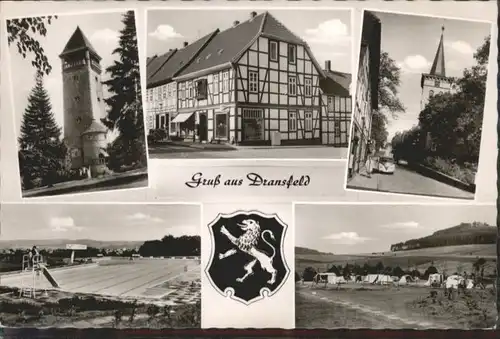 Dransfeld Wappen Schwimmbad *