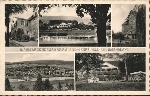 Wahmbeck Weserbergland Wahmbeck Niedersachsen Genesungsheim Jugendland * / Bodenfelde /Northeim LKR