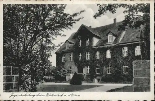 Wahmbeck Weserbergland Wahmbeck Niedersachsen Jugenderholungsheim * / Bodenfelde /Northeim LKR