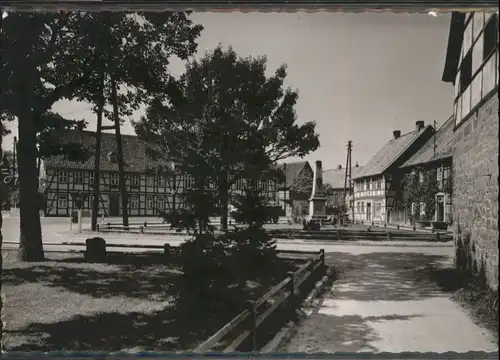 Langelsheim Marktplatz Kriegerdenkmal *