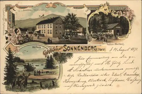 Sonnenberg Harz Restaurant Oderteich  *