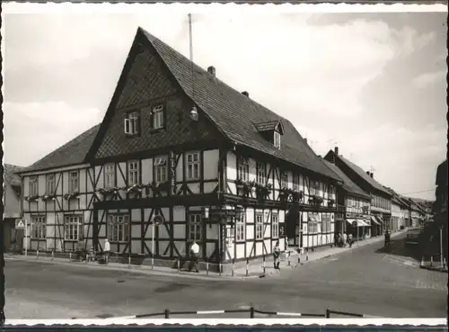 Herzberg Harz Fachwerkhaeuser   *