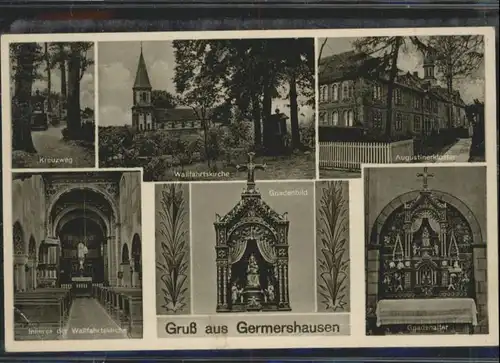 Germershausen Kirche Kloster Gnadenbild Altar *