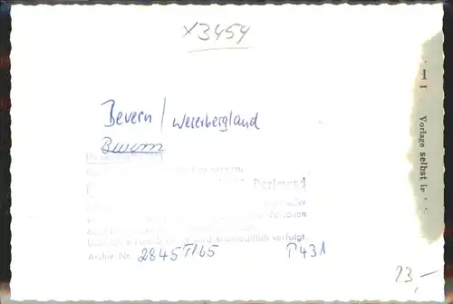 Bevern Holzminden Bevern Fliegeraufnahme * / Bevern /Holzminden LKR