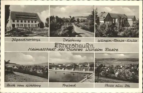 Eschershausen Holzminden Eschershausen Ith Jugendherberge Wilhelm Raabe Schule Freibad x / Eschershausen /Holzminden LKR