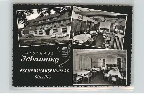 Eschershausen Holzminden Eschershausen Ith Gasthaus Johanning * / Eschershausen /Holzminden LKR