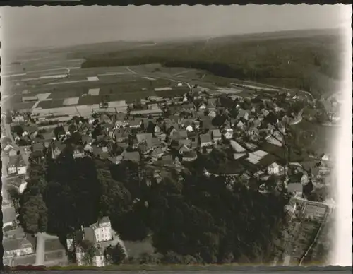 ws86054 Fuerstenberg Huefingen Fliegeraufnahme * Kategorie. Huefingen Alte Ansichtskarten