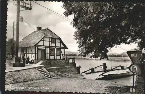 Luechtringen Luechtringen Weser Faehre * / Hoexter /Hoexter LKR