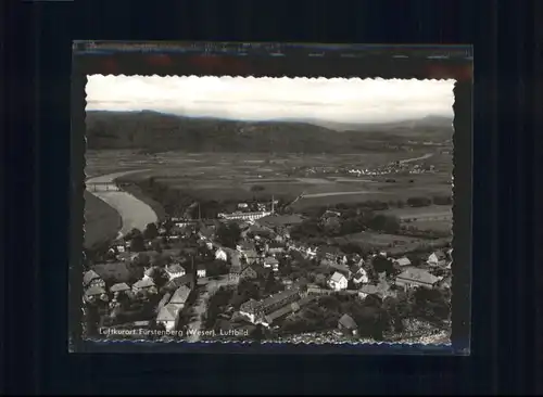 Fuerstenberg Weser Fliegeraufnahme *