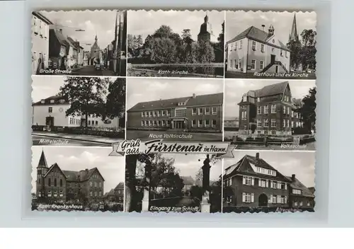 Fuerstenau Hannover Grosse Strasse Rathaus Volksschule Altersheim *