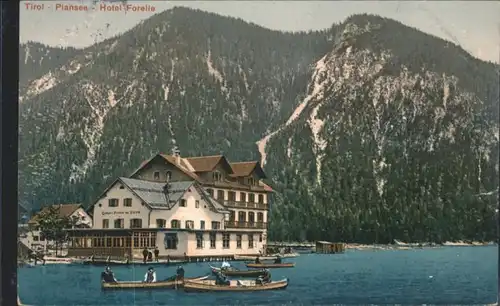 Plansee Tirol Hotel Forelle Boot x