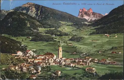 Castelrotto Torri Fermeda Dolomiti x