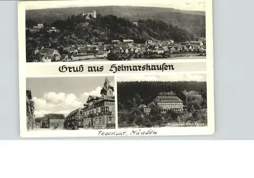 Helmarshausen Sanatorium Haus Kleine *